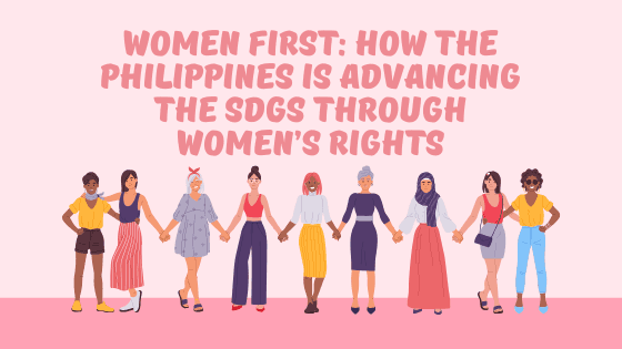 Women hand in hand