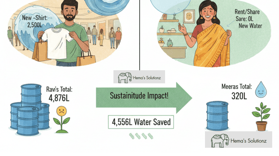 Every choice we make has a water footprint. 