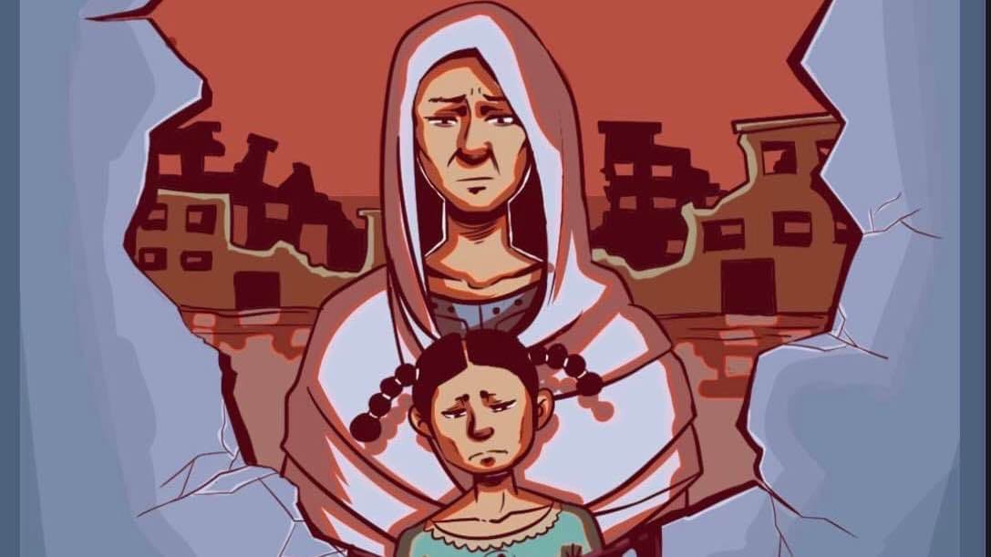 The suffering of the women and children of my country from wars, repression and conflicts.