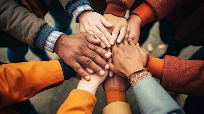Hands United in Strength.