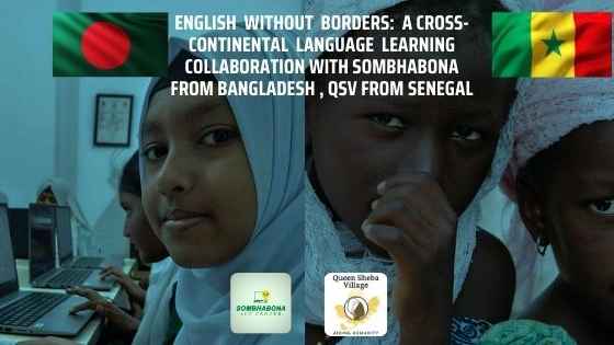A sample image Students of Bangladesh and students of Senegal 