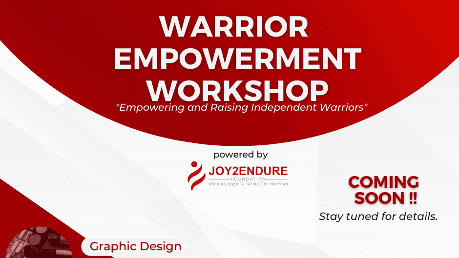 Graphic design to advertise the maiden official workshop. It shows in details the various skills planned which amongst others were Graphic design, Soap Making, Make Up, Pastry making etc. Advertised in May hence the 'Coming Soon' Caption