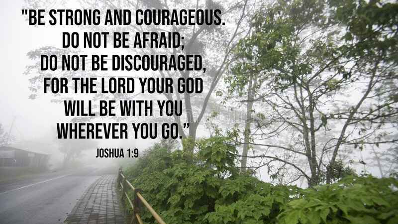 ENCOURAGEMENT NOT TO LOOSE HOPE FOR THE LORD IS WITH YOU.